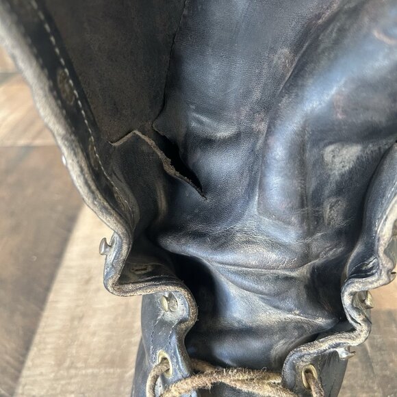 Whites Hathorn Logger Packer Plain Toe Work Boots Mens 10 D - Picture 7 of 12